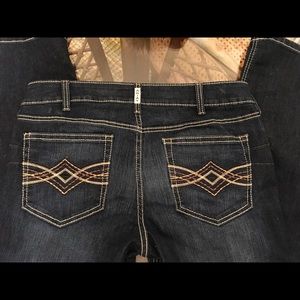 Ariat Mid Rise Straight Leg Jeans